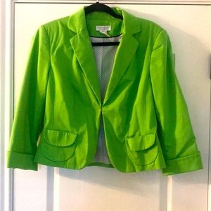 Green jacket